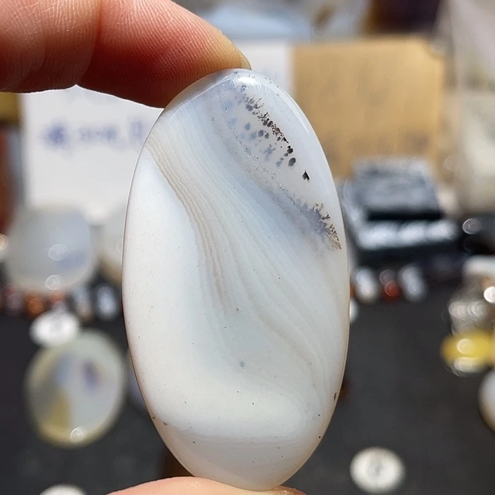 玛瑙/玉髓未镶嵌吊坠(不含链)