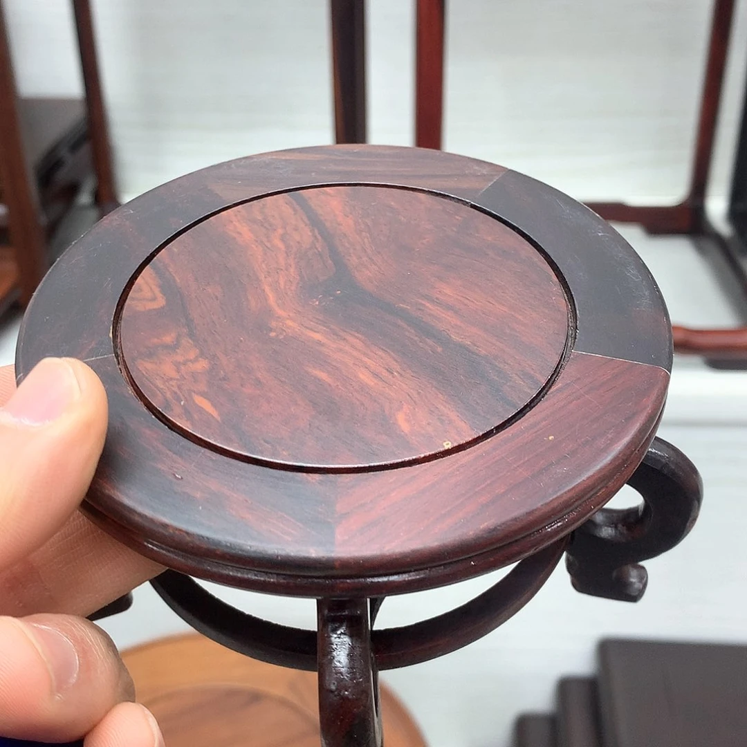 藤类微凹黄檀十公分圆湾脚微瑕