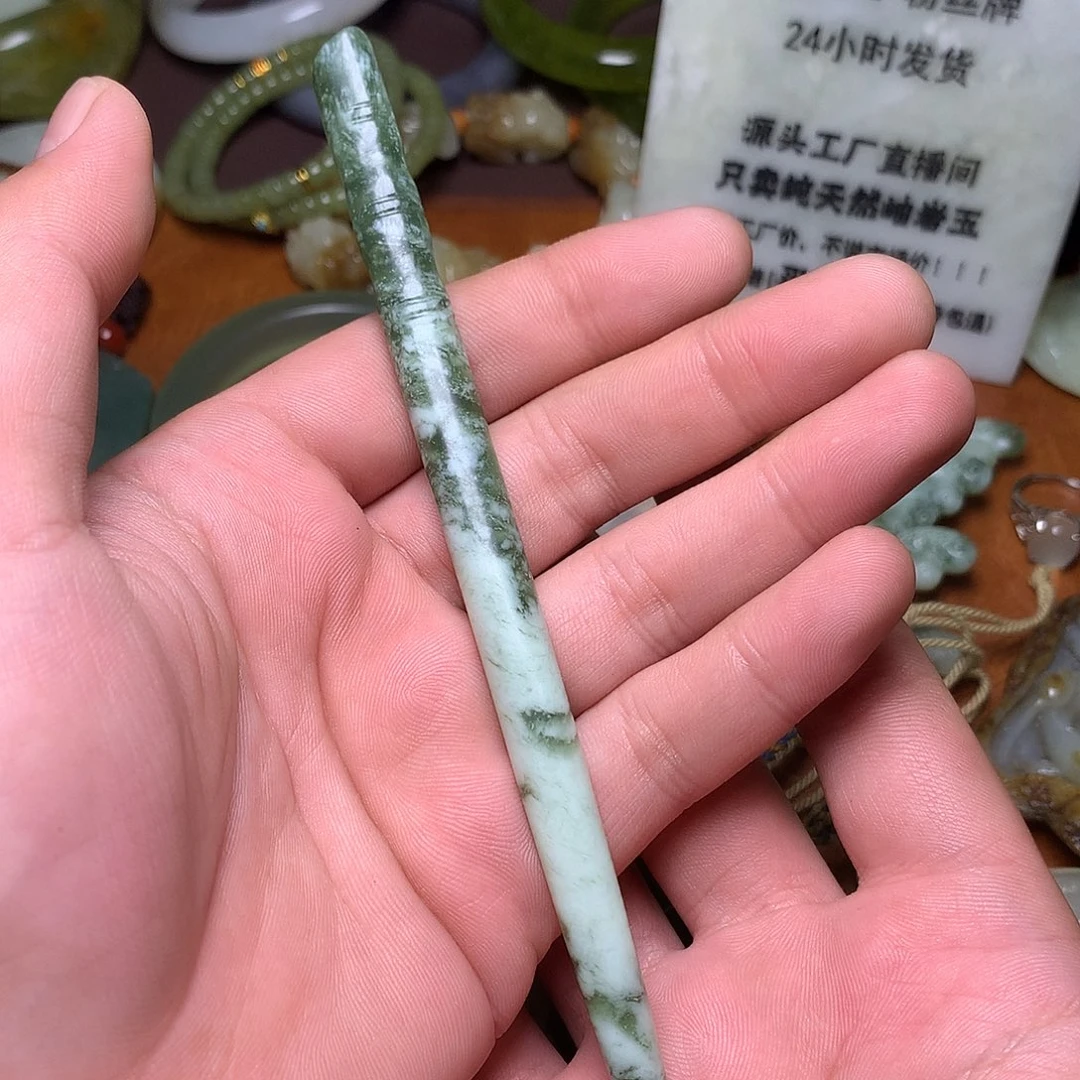 蛇纹石玉未镶嵌珠宝半成品