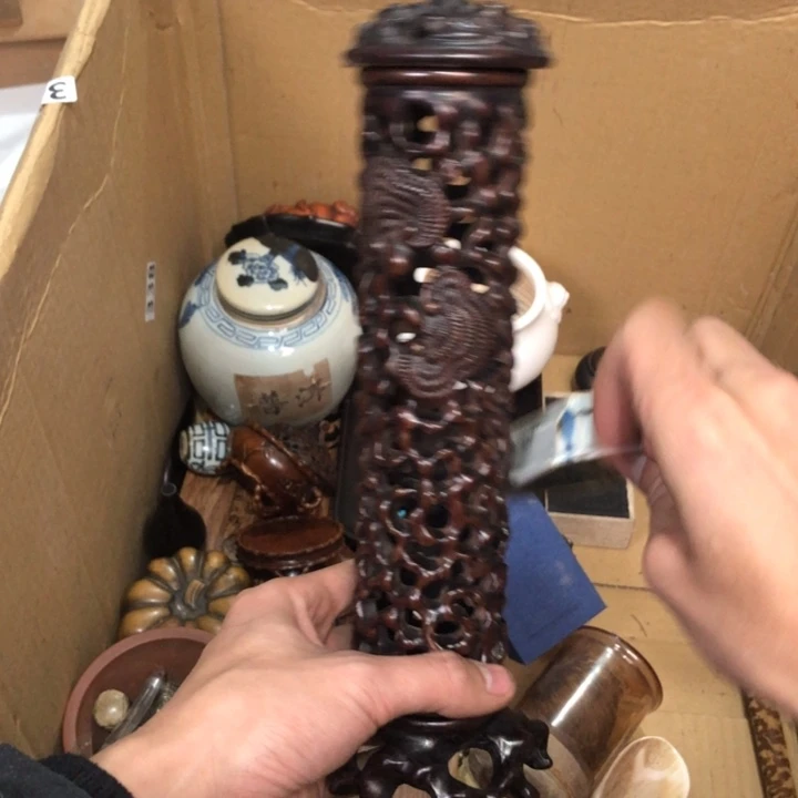 陶瓷孤品单件车里拍