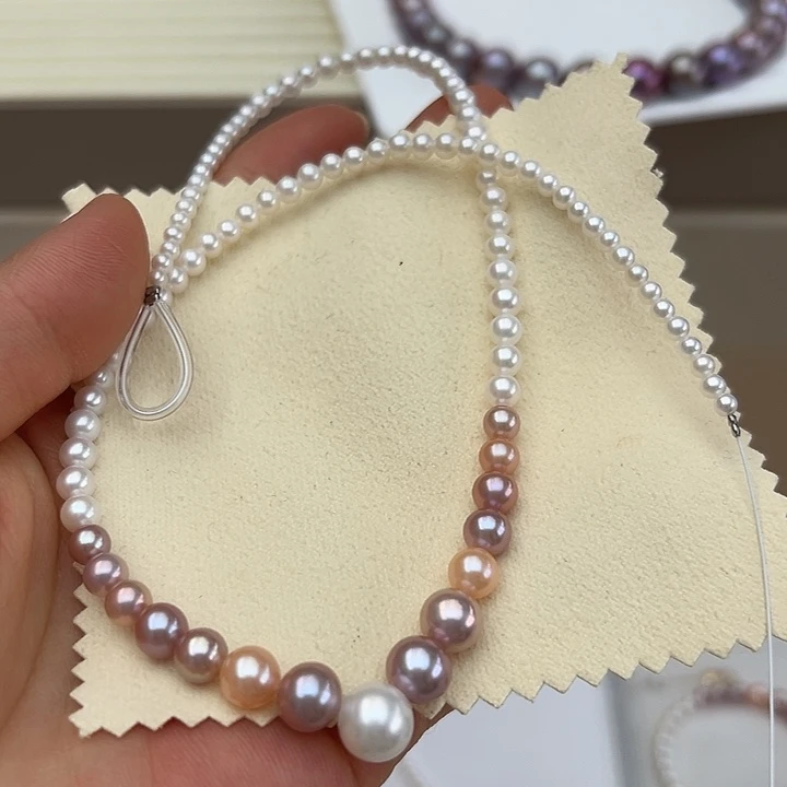 颈饰未镶嵌淡水珍珠