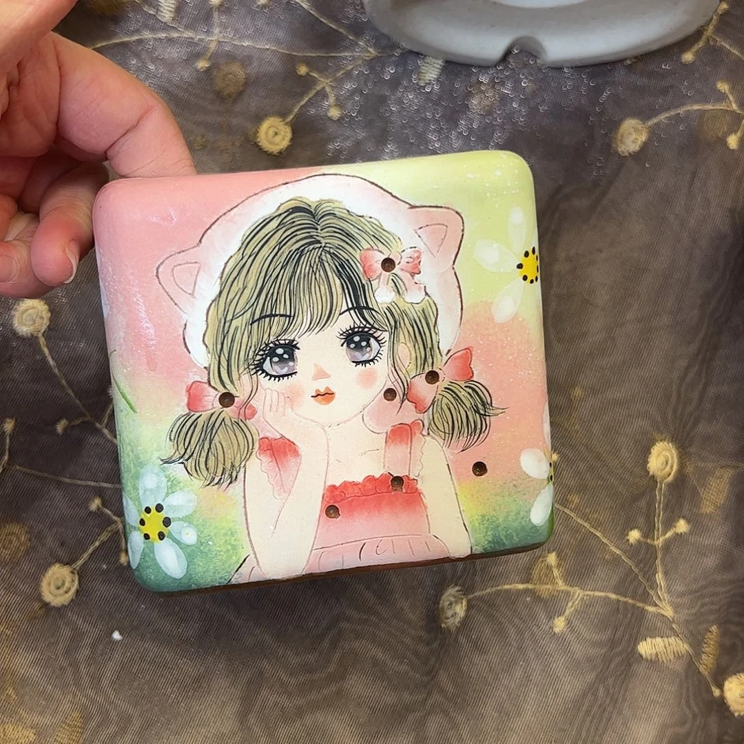 景德镇炫彩手绘口8.5