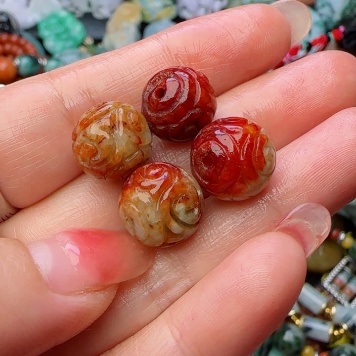 翡翠颈饰未镶嵌天然A货79