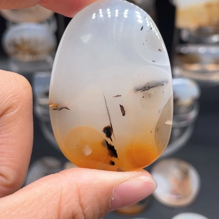 玛瑙/玉髓合金颈饰