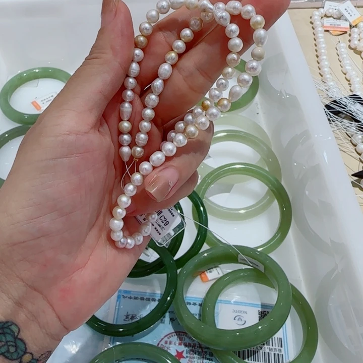 淡水珍珠未镶嵌颈饰