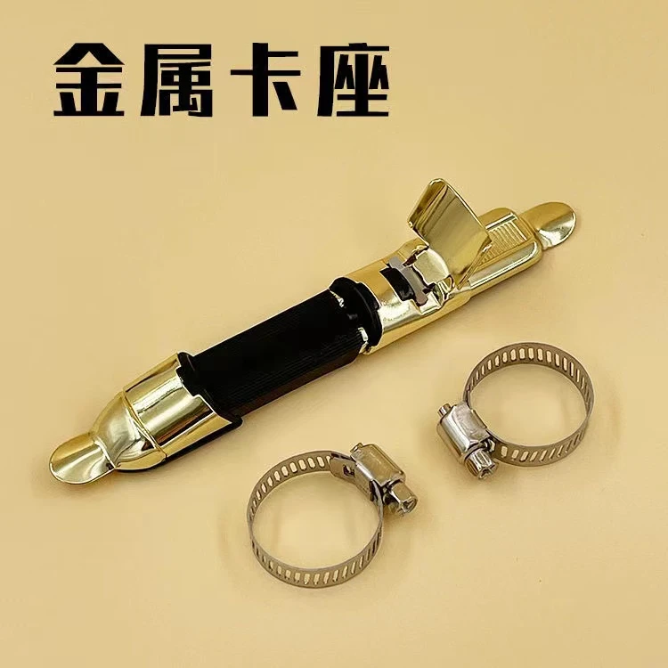 炫彩渔轮卡座矶竿不锈鱼轮座手竿改装渔竿海竿前打鱼线轮固定垂钓