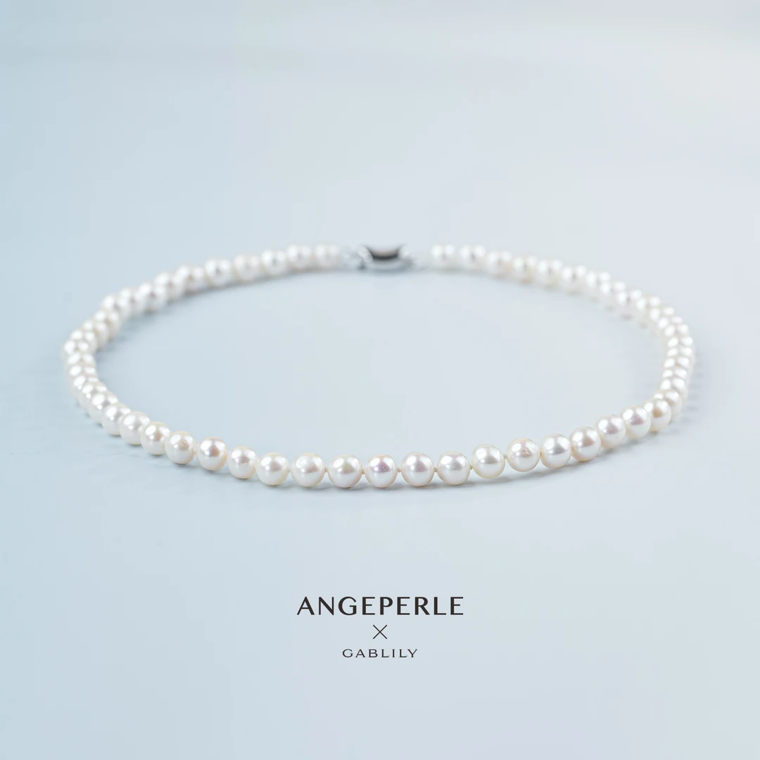【金美伶专属】天使之泪淡水珍珠项链6.3-7.3mm 经典百搭气质时尚款