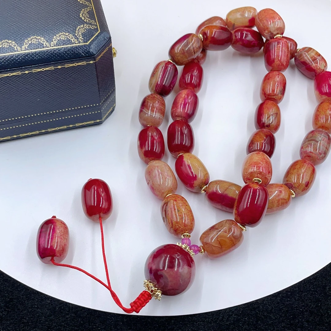 4409  业火红莲  项链多样性发货