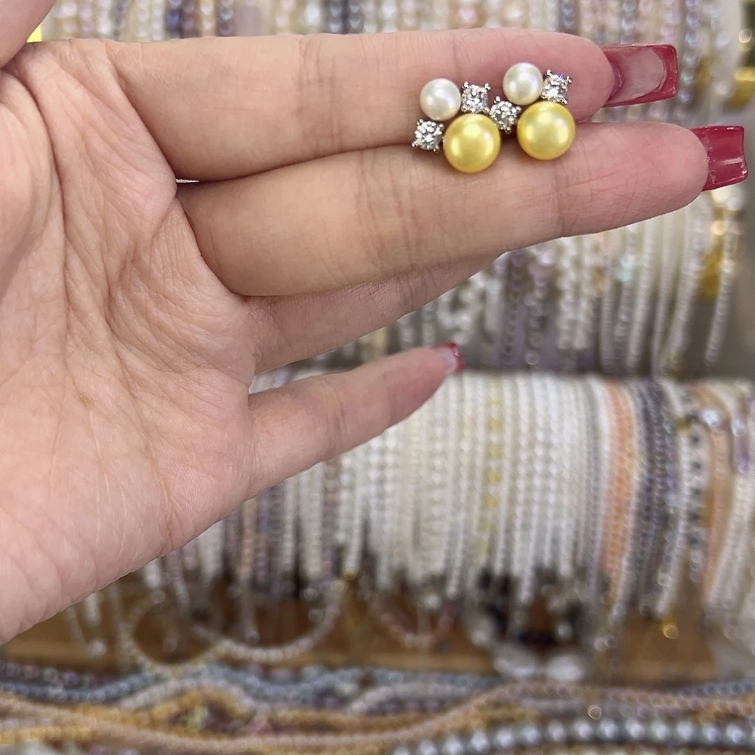 钛钢手绳淡水珍珠