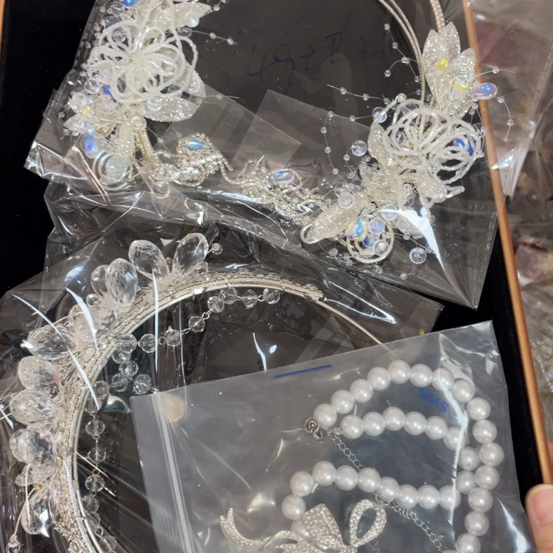 铁合金新娘头饰默认微瑕不退不换