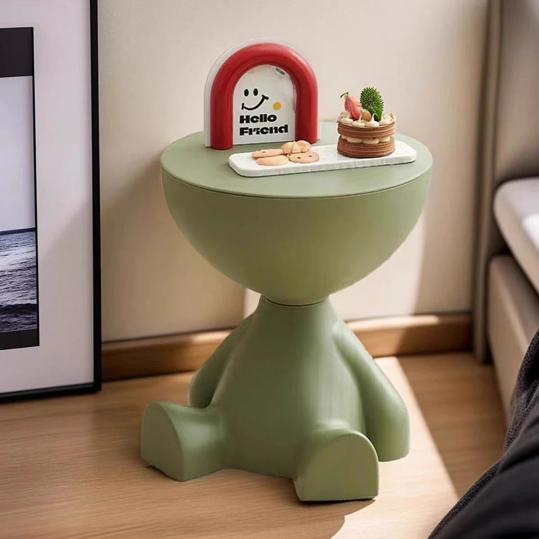 网红家具北欧简约小平头茶几客厅家用茶几床头柜沙发边几轻奢角几