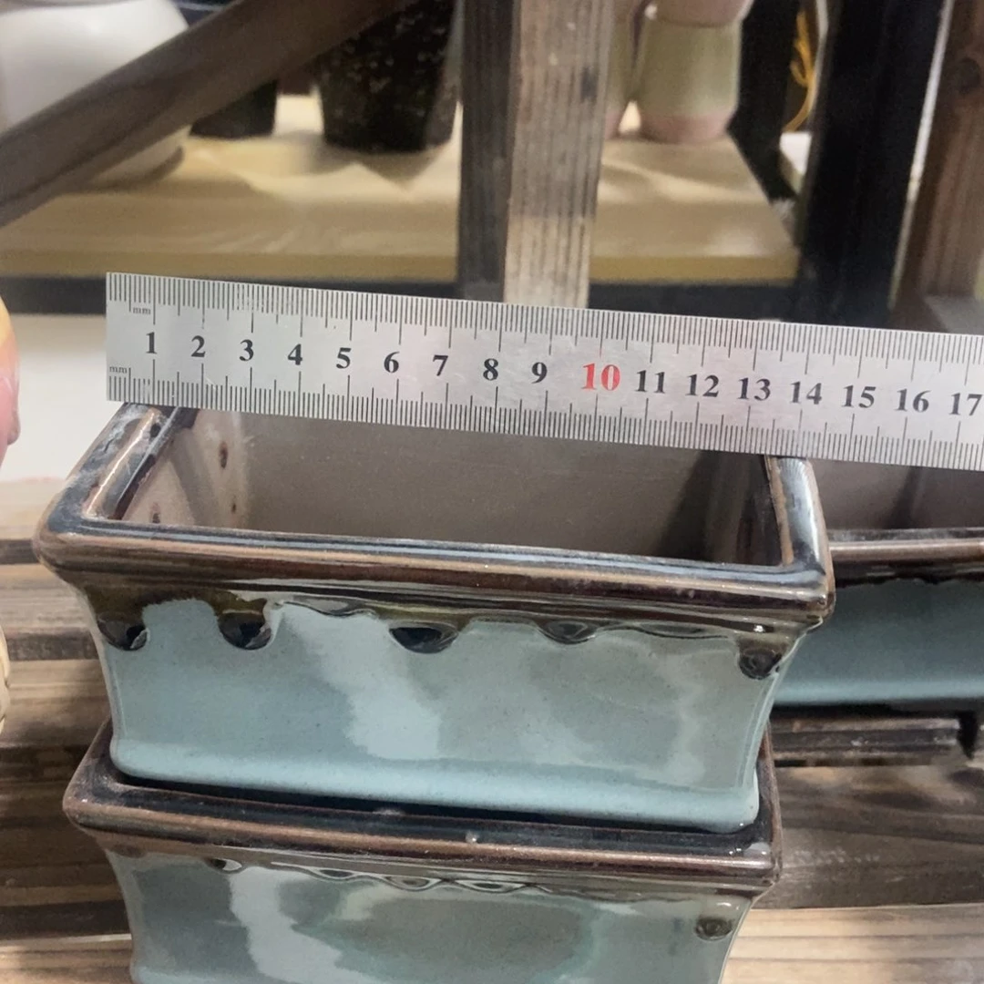 红陶高温陶瓷花盆