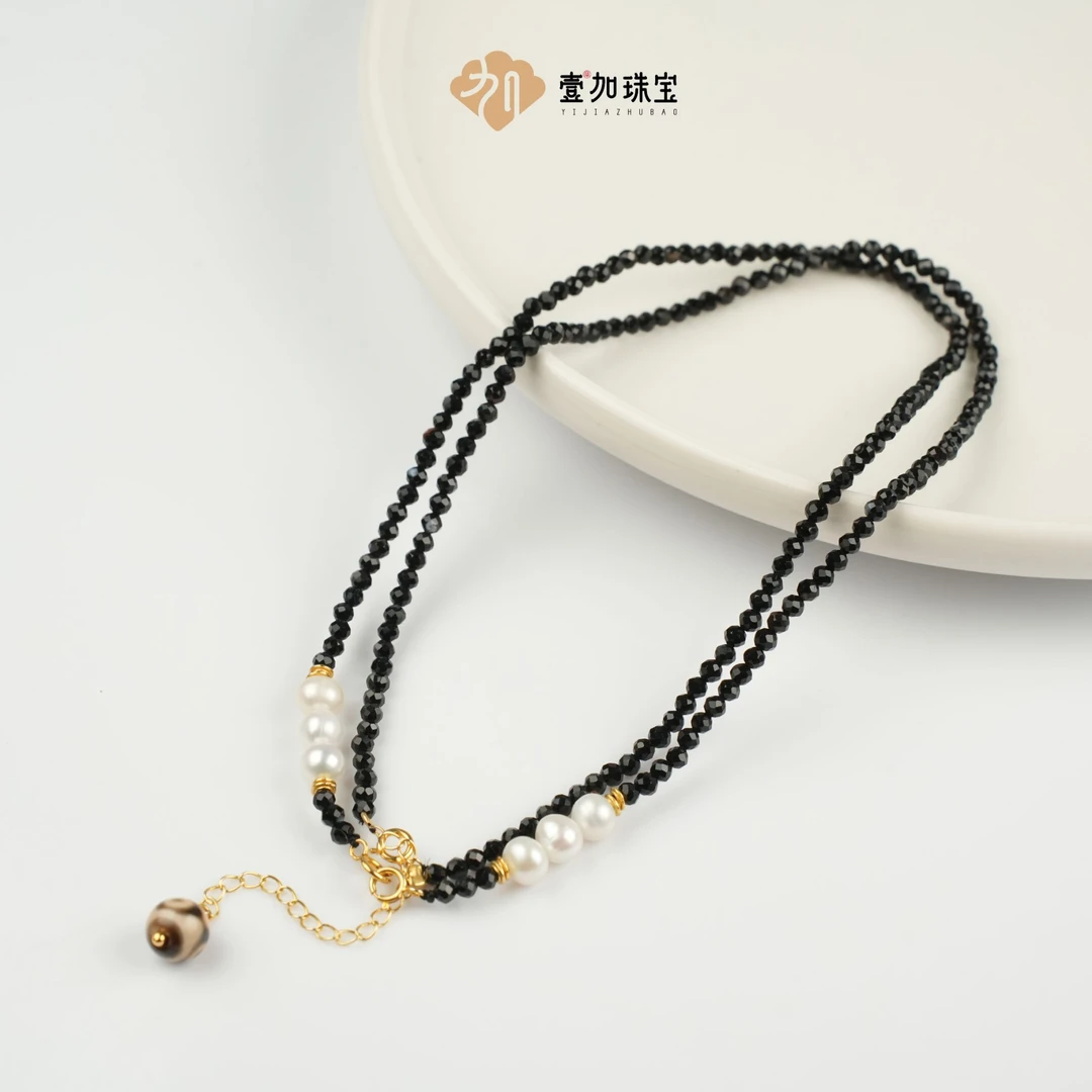 壹加小青|三眼黑色万能陪链多样性发一0766Z