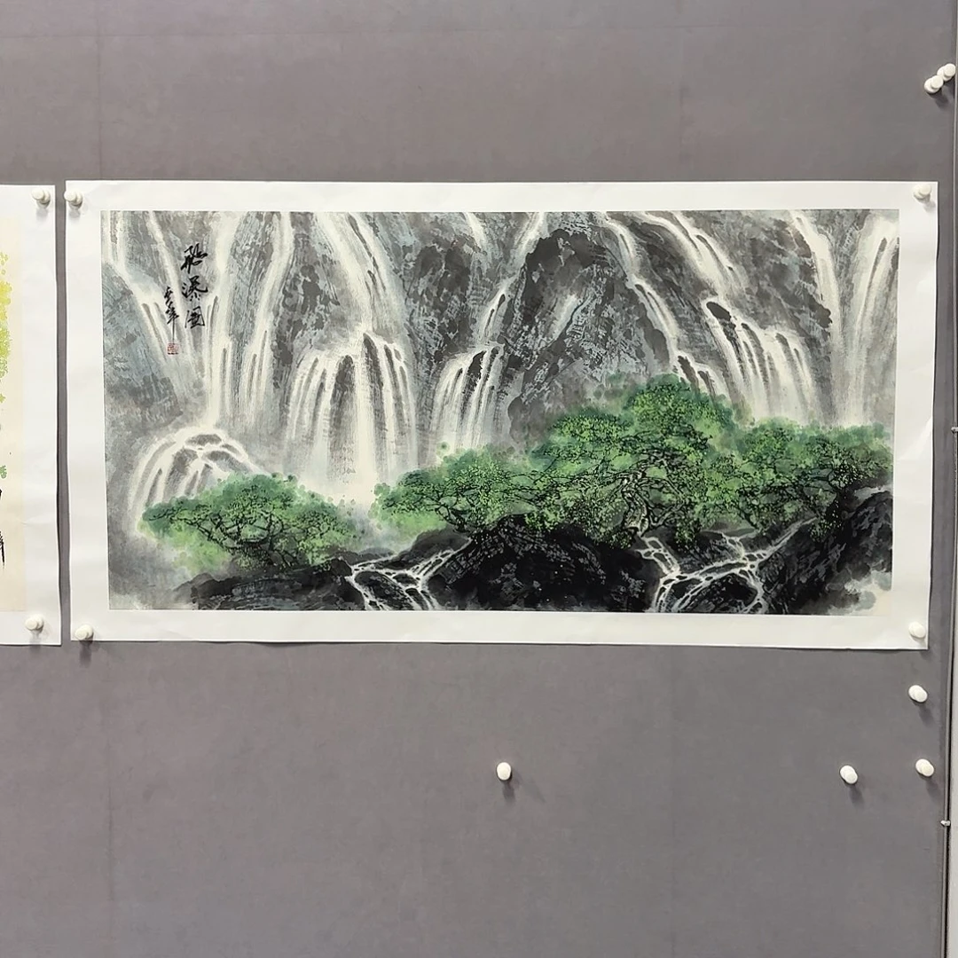 国画亲笔手绘放心去藏