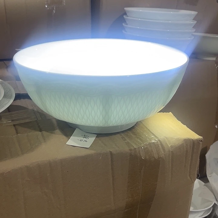 瓷片云梦9英寸汤碗一个，包邮