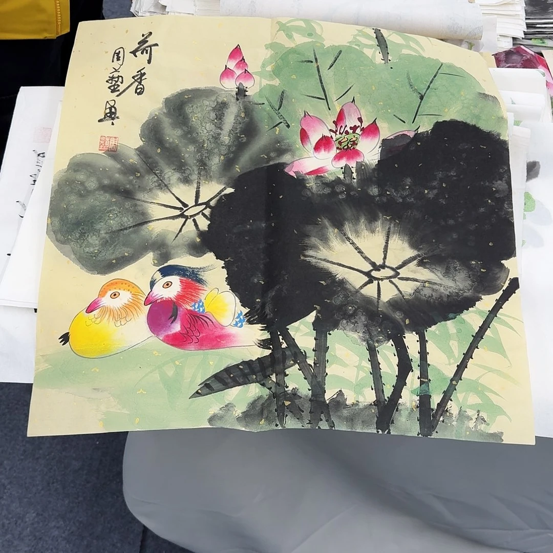 国画纯手绘作品欣赏