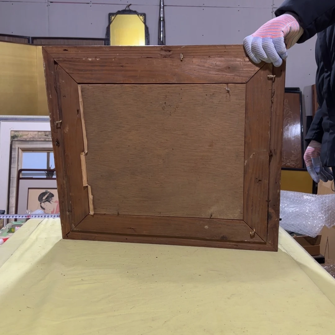 绘画康*屏风框画茶空间设计