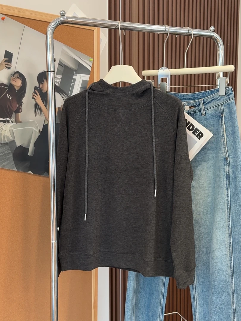 舒适小奶皮 双面德绒蓄热百搭连帽卫衣