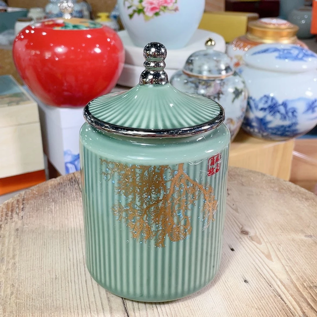 【闪购商品】罐陶瓷茶叶罐密封罐
