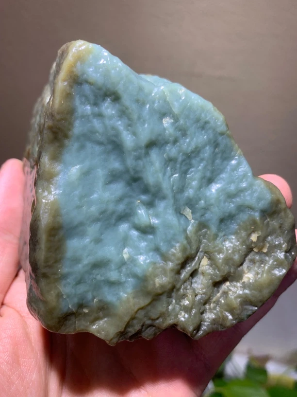 和田玉 且末蓝调 原料 633