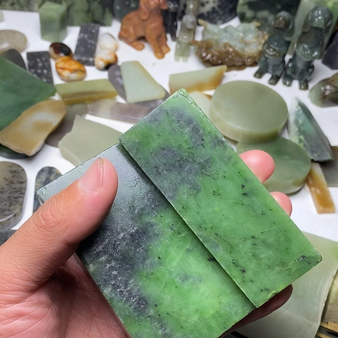 未镶嵌和田玉（糖玉）笔搁