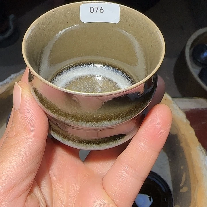 茶盏青钰龙窑茶具076