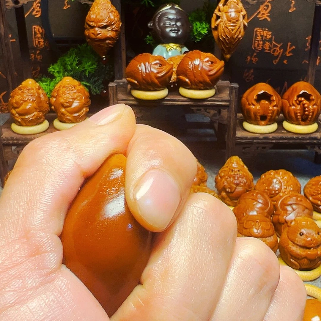 橄榄核手串/手链马**H出入平安