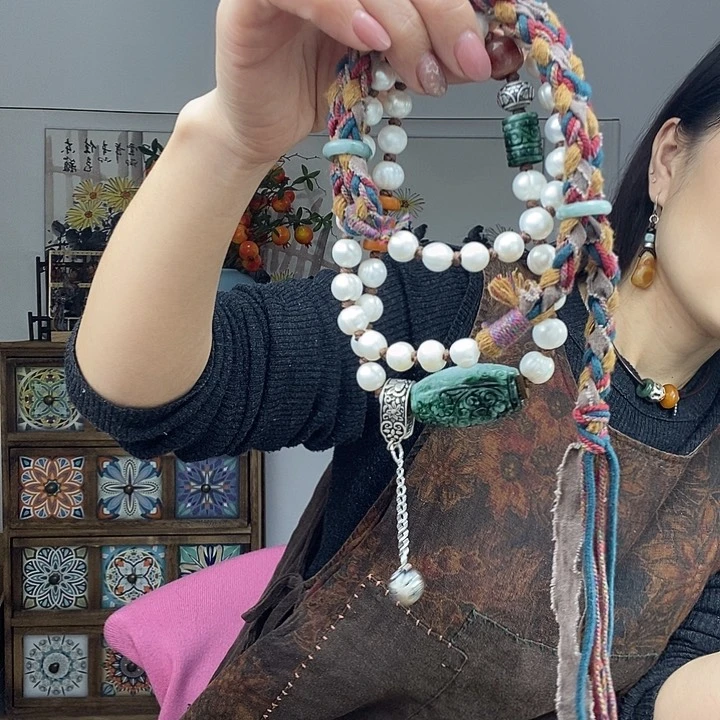 翡翠项链未镶嵌项链