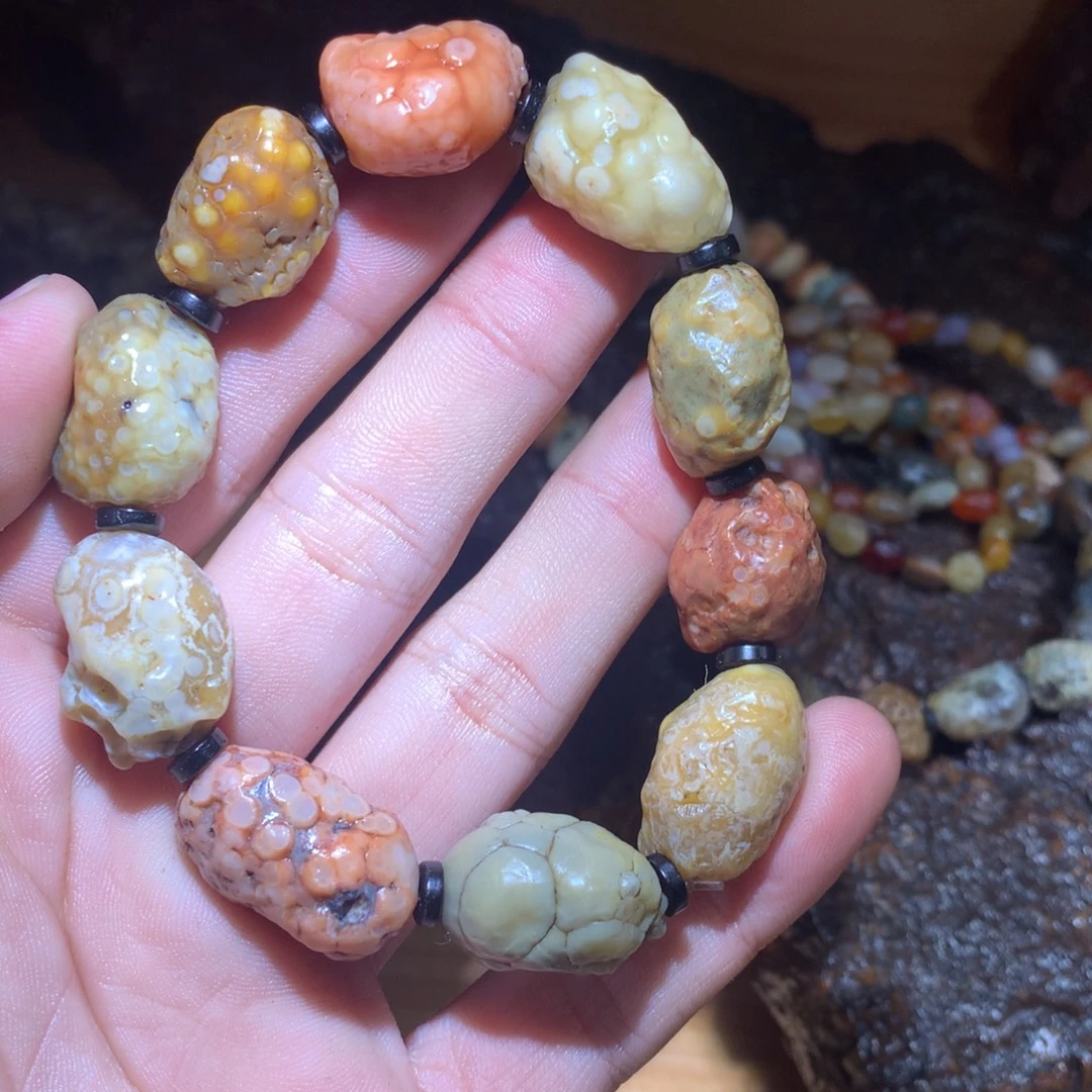 玛瑙/玉髓未镶嵌阿拉善戈壁玛瑙