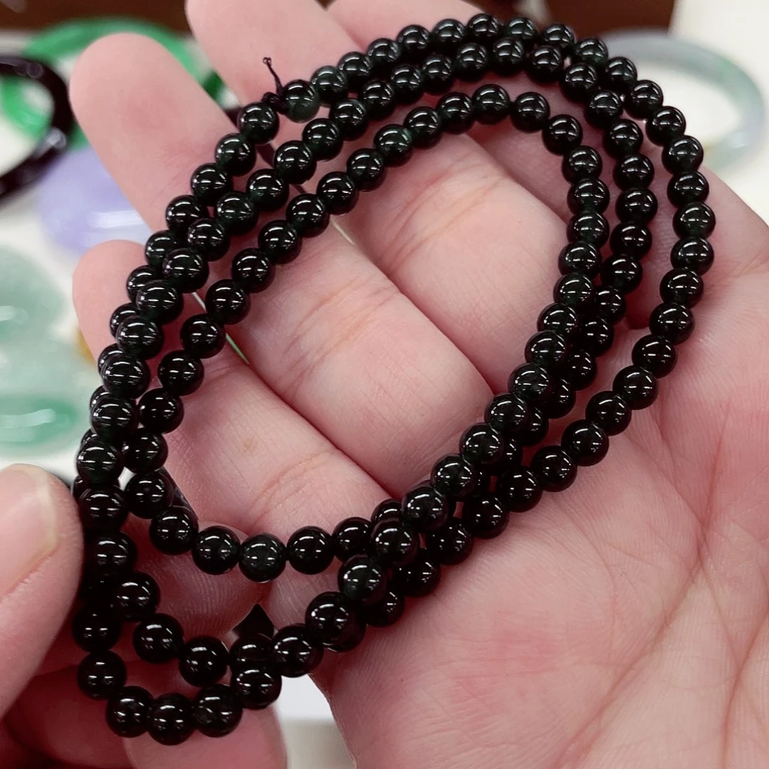 翡翠未镶嵌颈饰先鉴后发一物一证