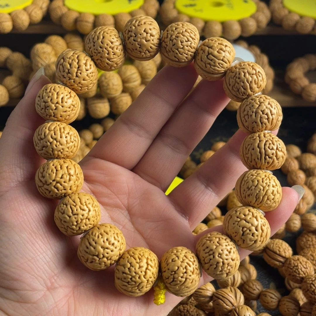 桃核手串南瓜手持