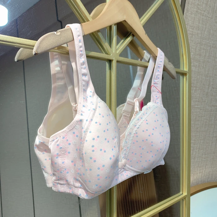 N135孕妇粉色打底哺乳内衣