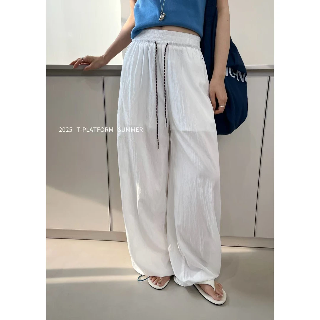 15658#T台#『好爱这种软乎乎』 质感敲好的休闲阔腿裤～（福利）