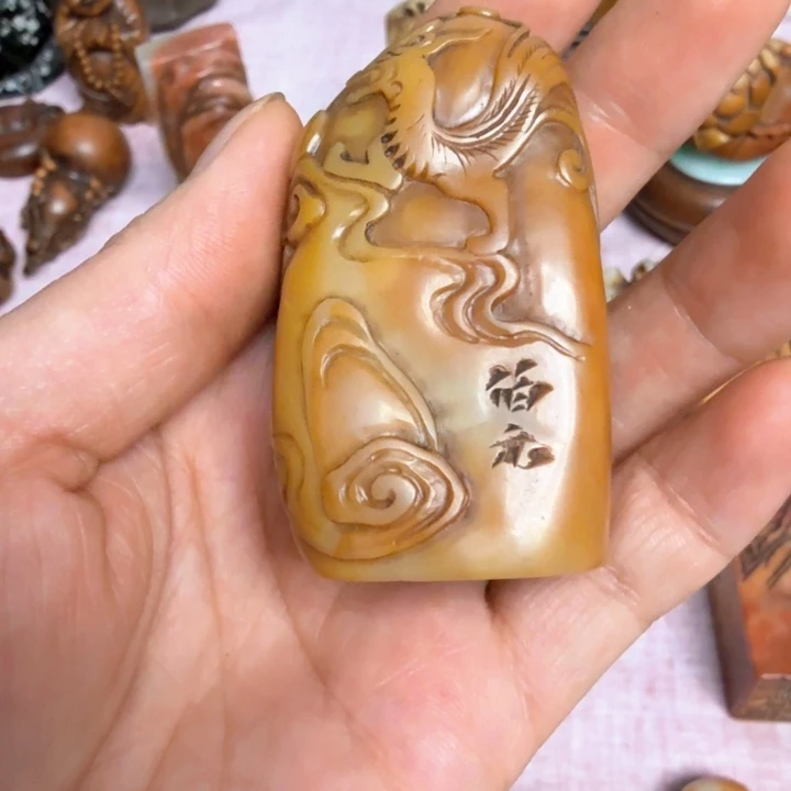 石材暖***光桌面摆件 小摆件