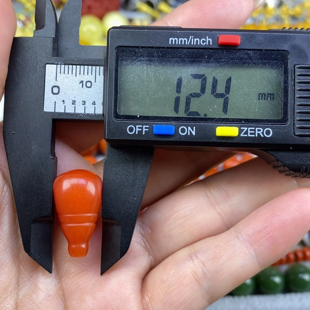 南红玛瑙未镶嵌三通12mm