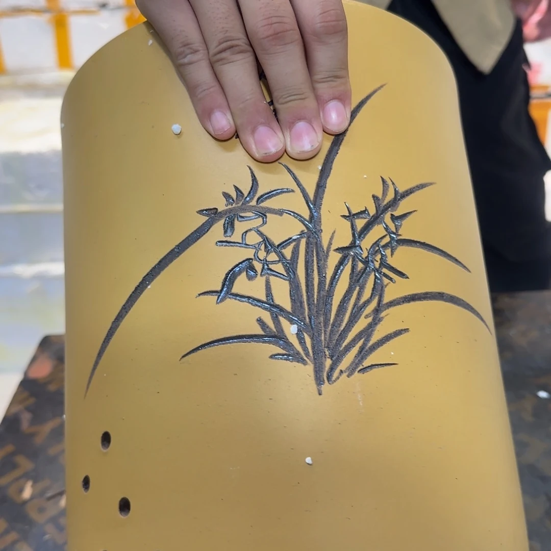 紫砂花盆紫砂口径17