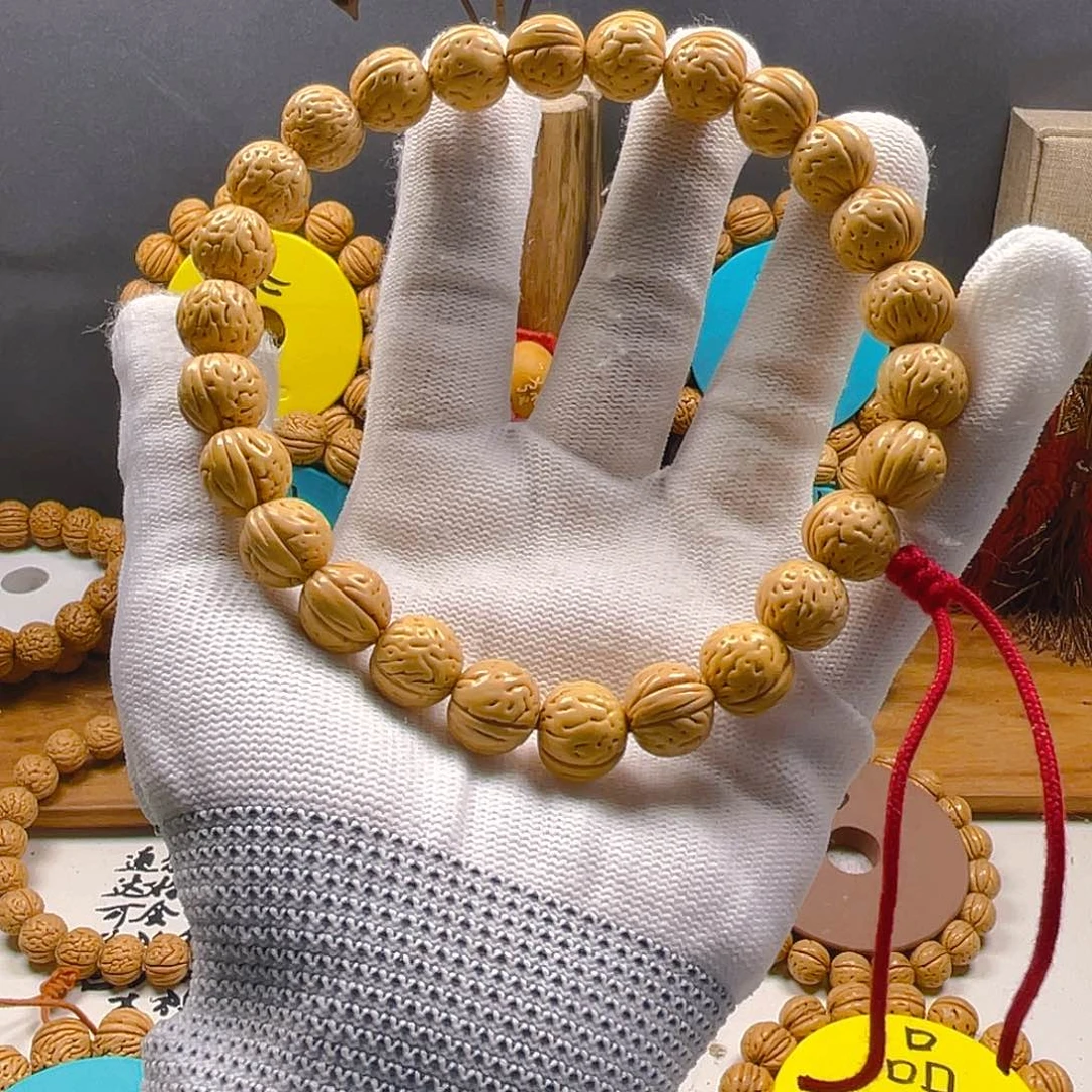 桃之夭夭，桃核手串