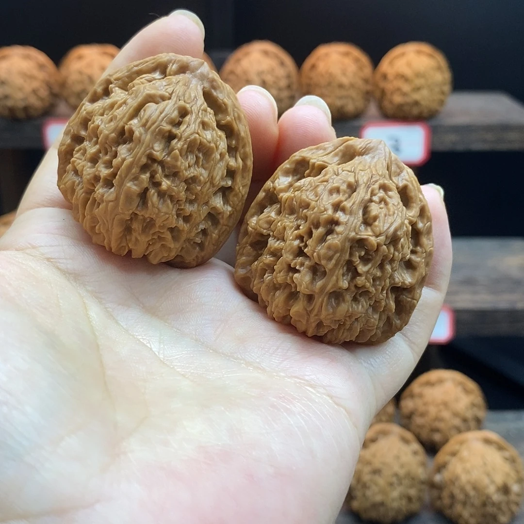 北***ᐝ文玩核桃吊坠全品无修南疆39尺寸核桃