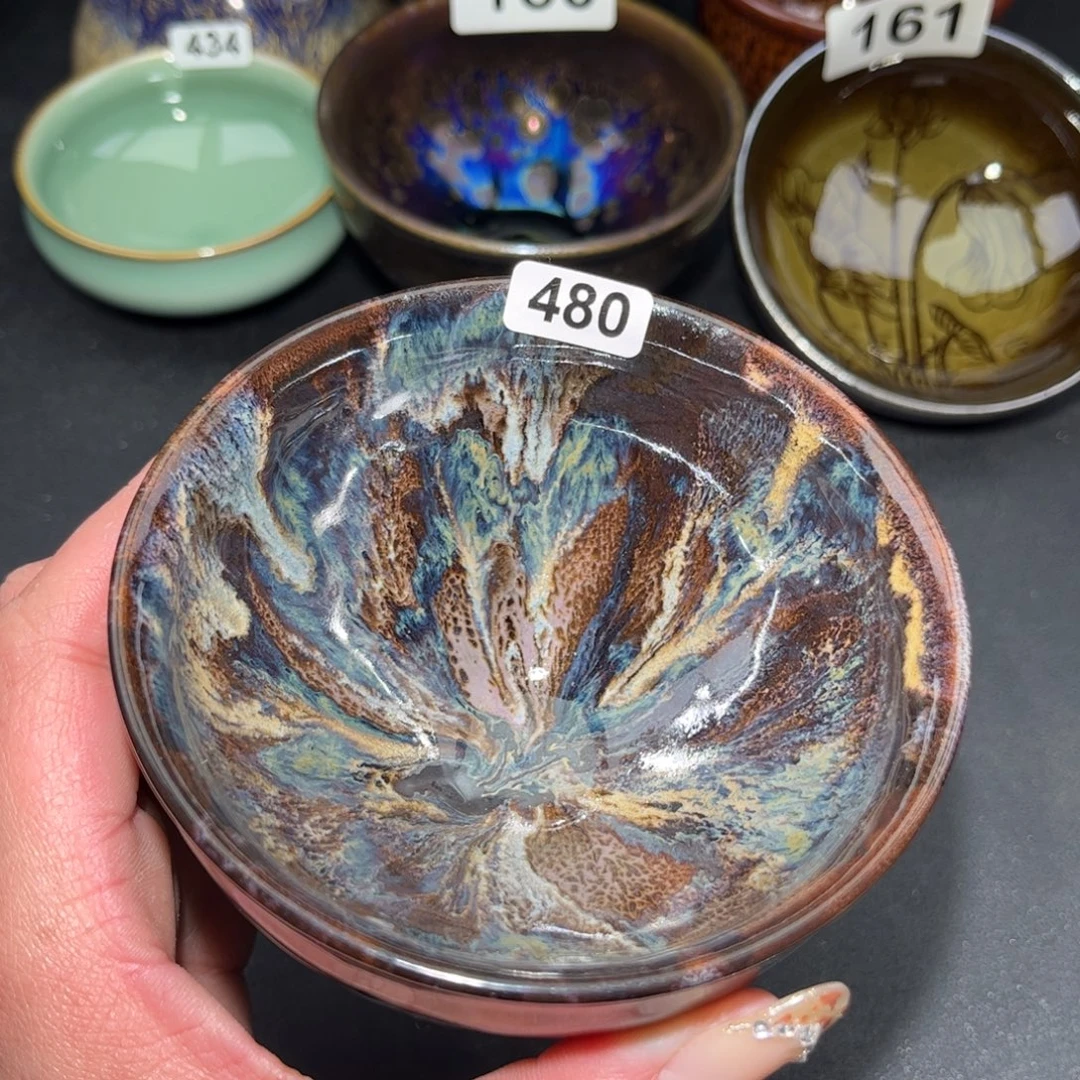 茶盏480 建盏单盏太好看了吧……