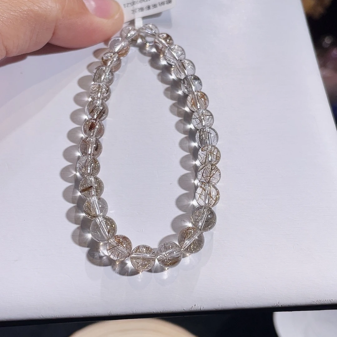 手链水晶未镶嵌维纳斯彩银发6.8mm