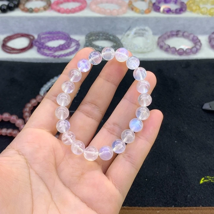 长石手串未镶嵌手串