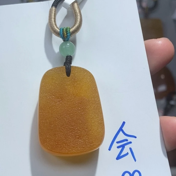 定制琥珀未镶嵌琥珀蜜蜡吊坠