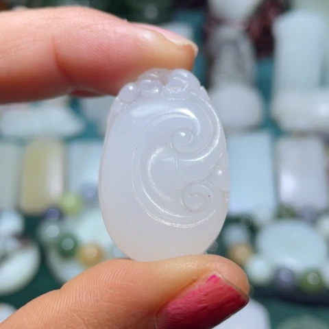 和田玉挂件未镶嵌