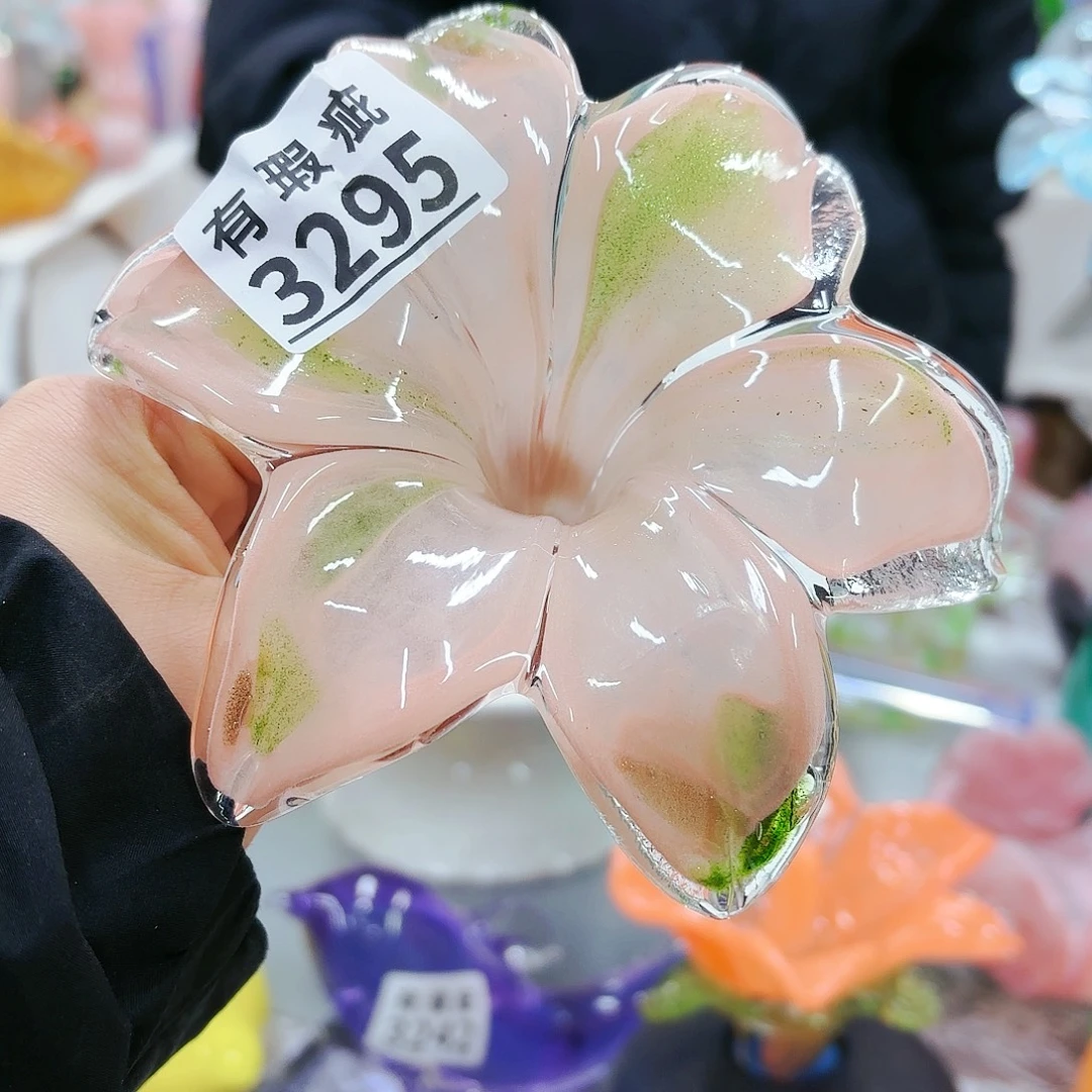福利不退不减琉璃花瓶艺术品