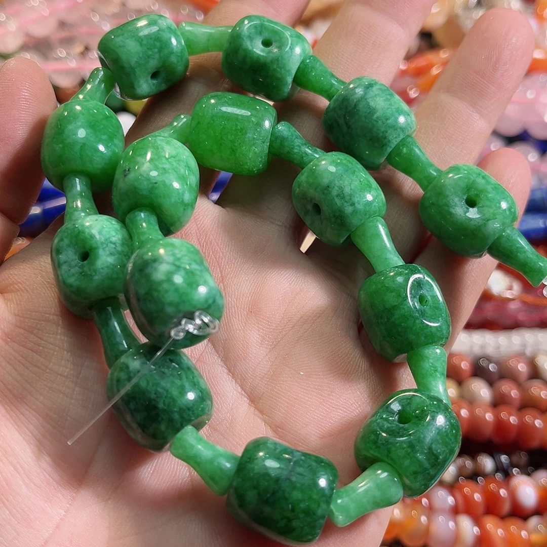 玛瑙/玉髓合金珠宝半成品三通16mm14套