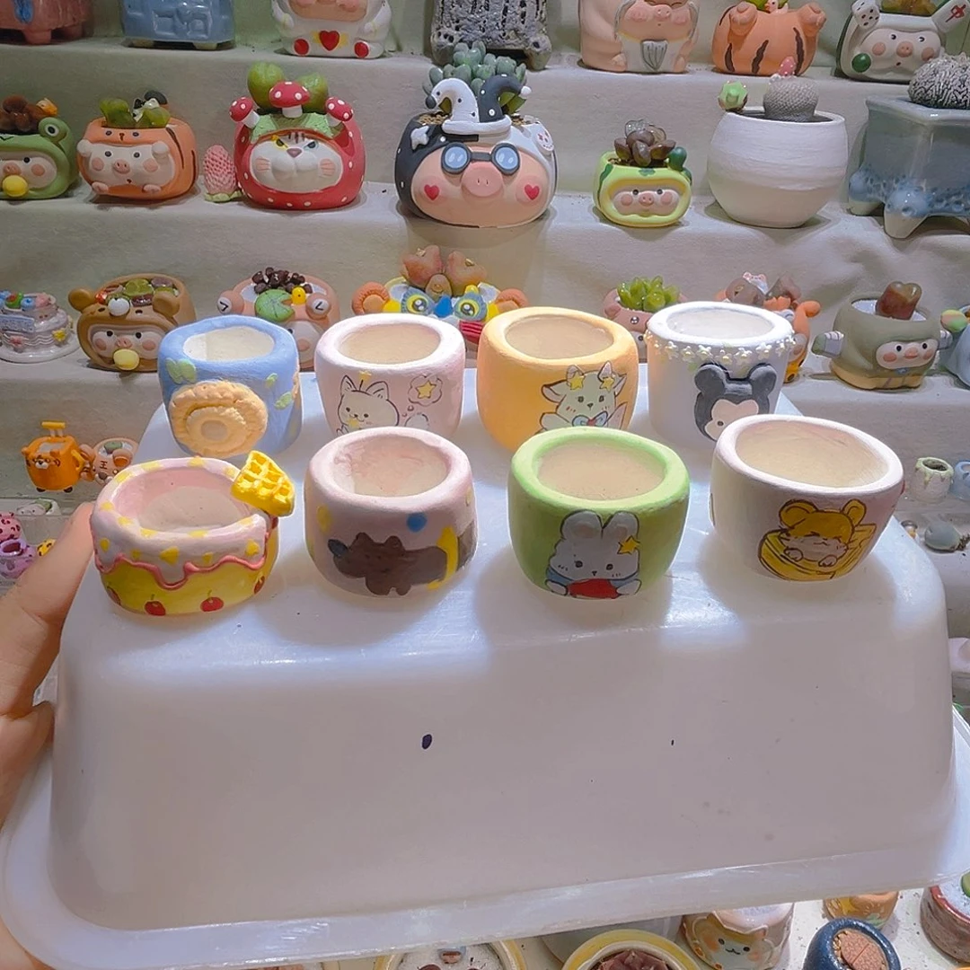 038纯手工制作重工盆盆28一只