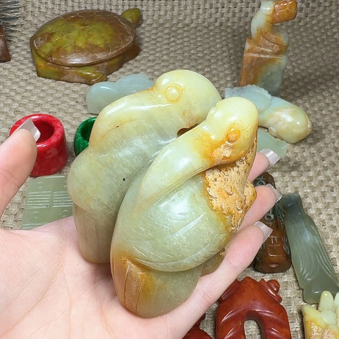 白玉菩提吊坠挂件
