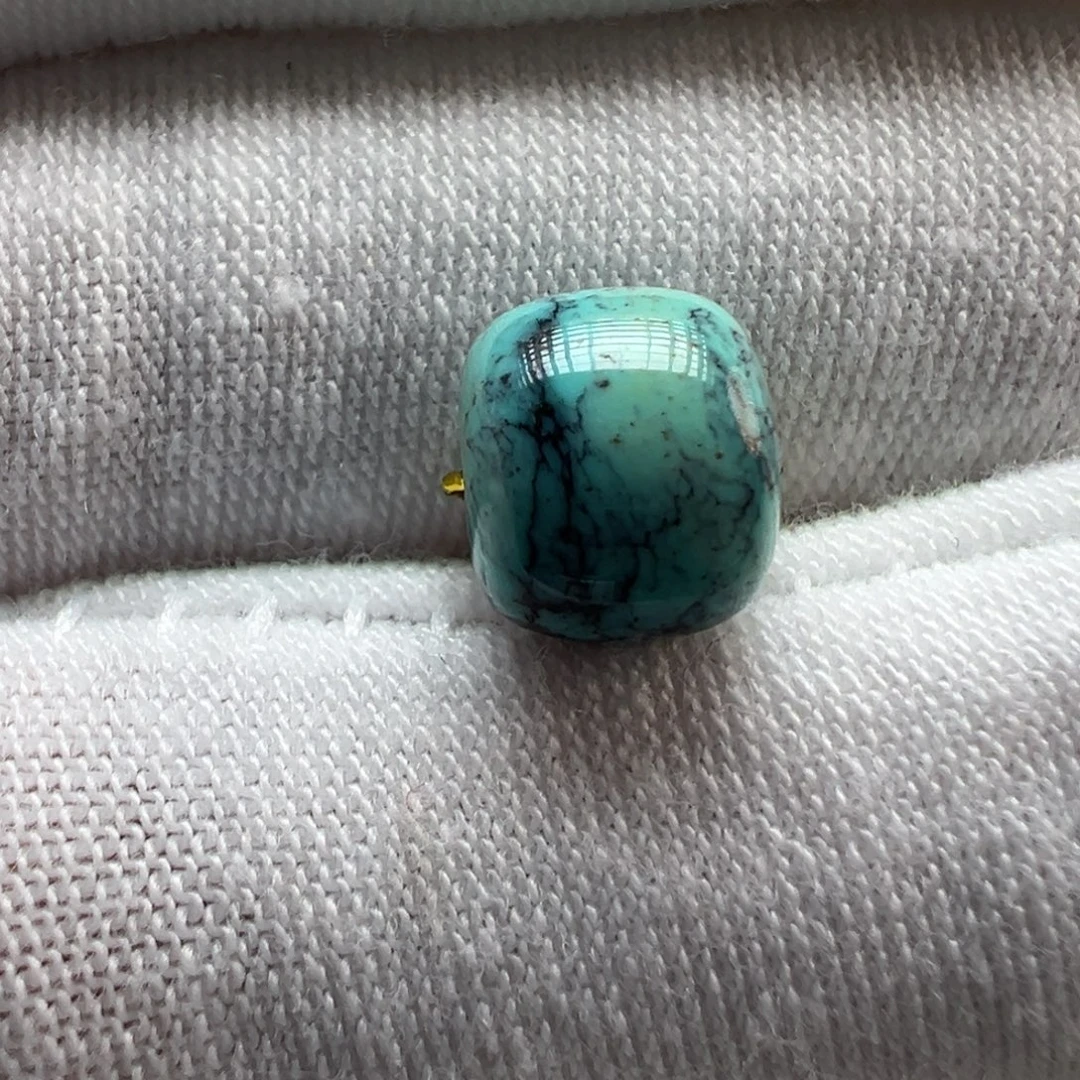 绿松石未镶嵌配饰8.3*7