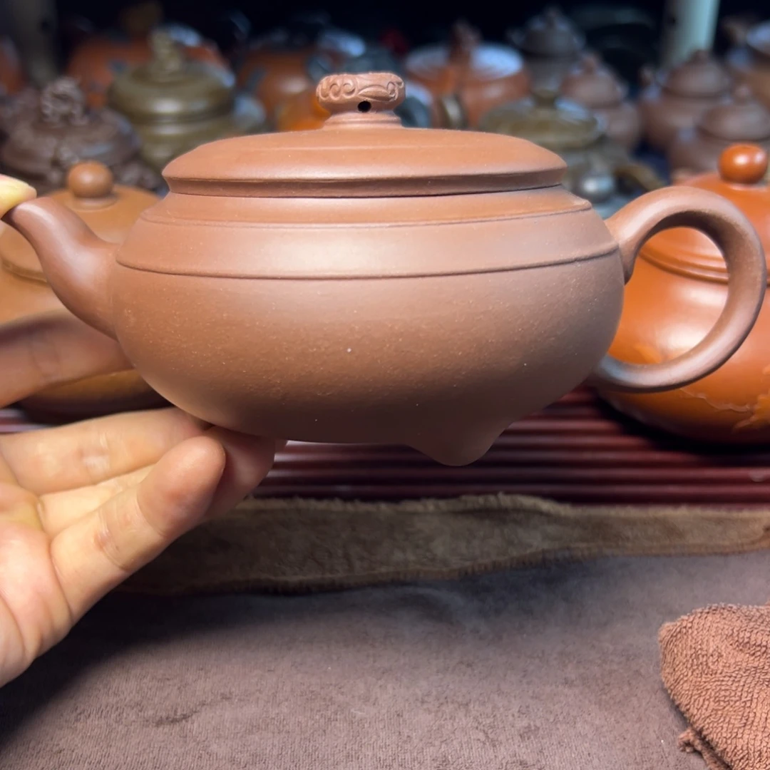 紫砂茶壶宜兴原矿紫砂壶300毫升容量