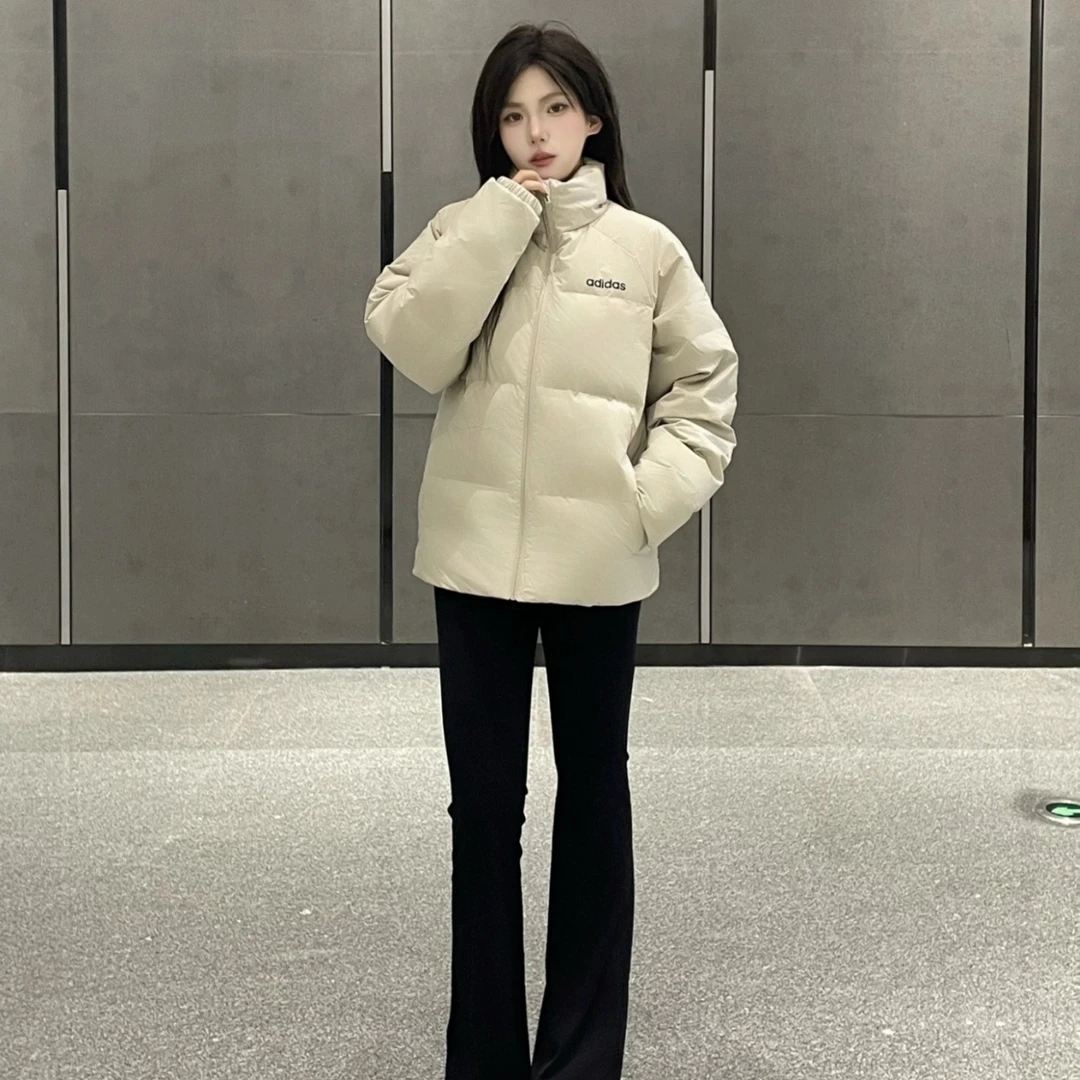 adidas/阿迪达斯男女羽绒服保暖防风夹克透气运动外套 JL9583